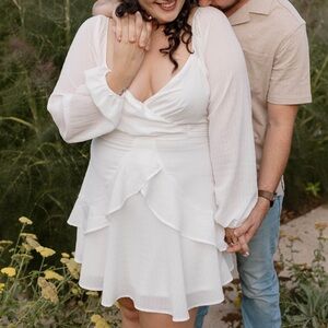 Francesca’s White Dress